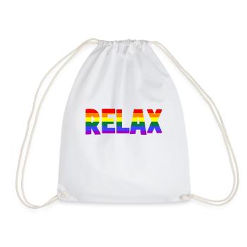 RELAX - Relax - Relax - chill - chill - Sac de sport léger - blanc - Devant