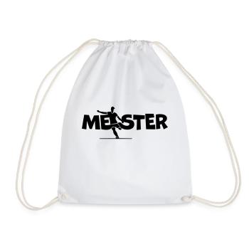Meister - Aufsteiger - Turnbeutel - Weiß - Vorne