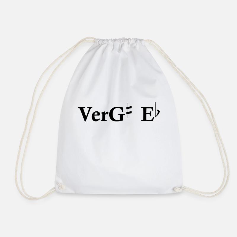 VerGis(s) Es - Turnbeutel - Weiß