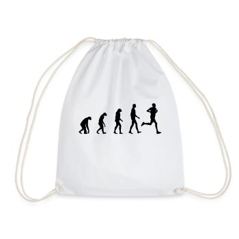 Footing! - Drawstring Bag - white - Front