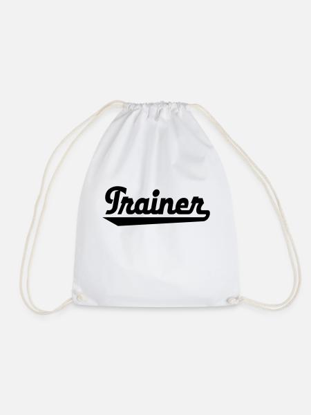 Trainer - Turnbeutel - Weiß