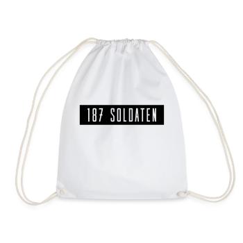 187 soldaten - Turnbeutel - Weiß - Vorne