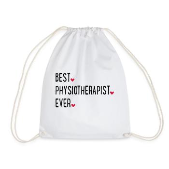 Physiotherapeut - Turnbeutel - Weiß - Vorne