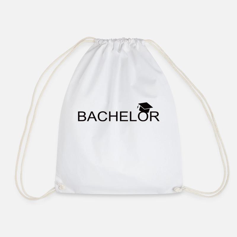 Bachelor - Turnbeutel - Weiß
