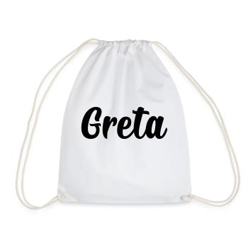 Greta - Turnbeutel - Weiß - Vorne