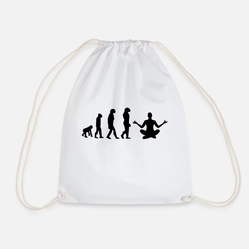 Yoga Evolution - Turnbeutel - Weiß