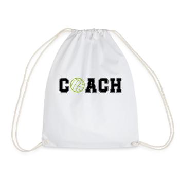 Entraîneur de handball - Sac de sport léger - blanc - Devant