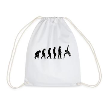 Cheerleader Gift Cheerleading Cheerleader - Drawstring Bag - white - Front