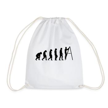 Craftsman Screwdriver Mechanic Crafts - Drawstring Bag - white - Front