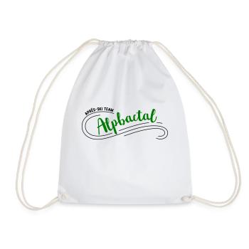 Après-Ski Alpbachtal - Drawstring Bag - white - Front
