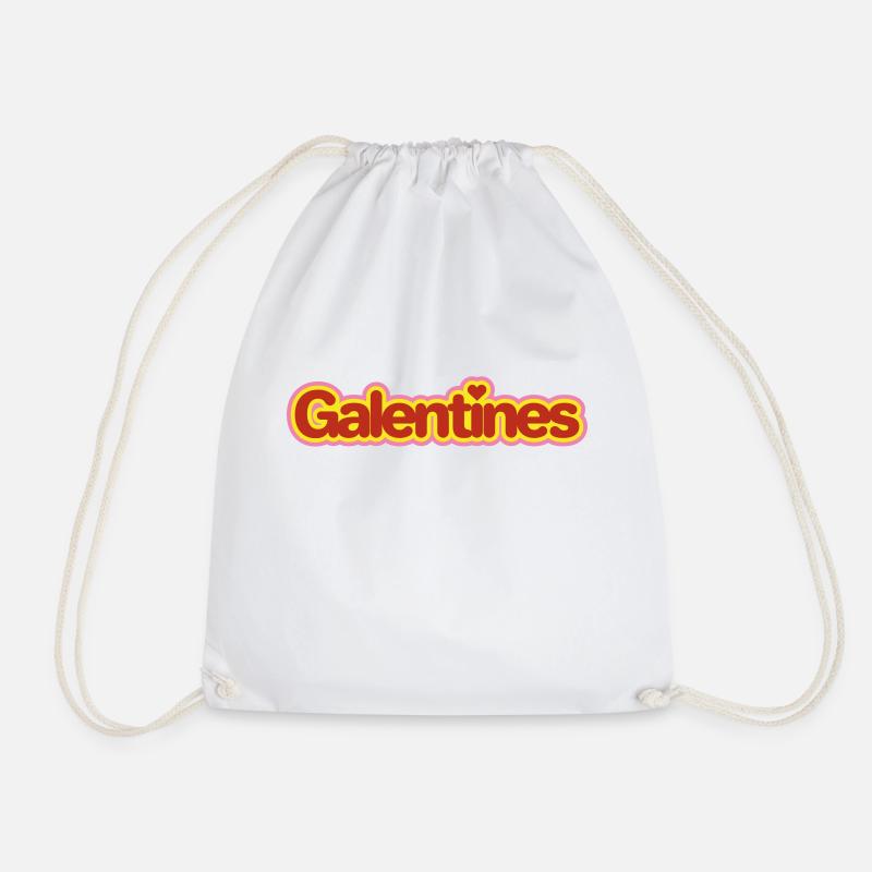 Galentiner - Turnbeutel - Weiß
