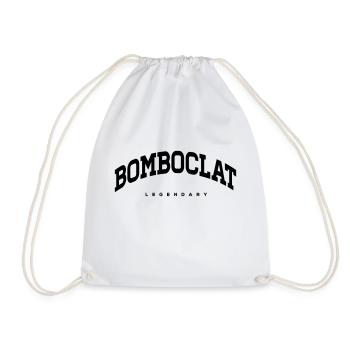 Bomboclat - Drawstring Bag - white - Front