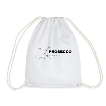 Prosecco Laune 1 - Turnbeutel - Weiß - Vorne