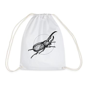 Scarabée - Sac de sport léger - blanc - Devant