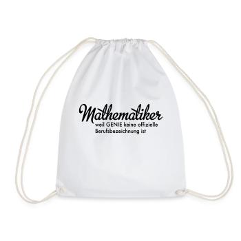 Mathematiker - Turnbeutel - Weiß - Vorne
