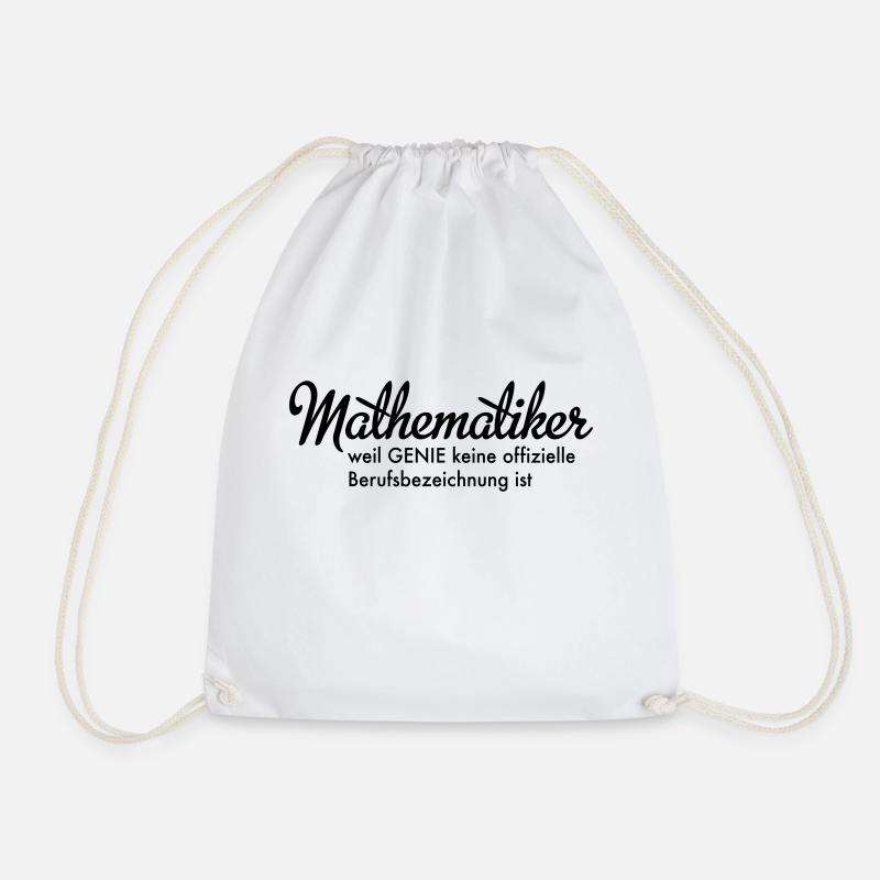 Mathematiker - Turnbeutel - Weiß