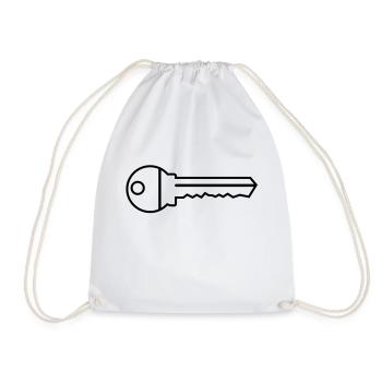 schluessel__f1 - Sac de sport léger - blanc - Devant