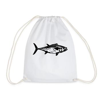 tuna fish - Turnbeutel - Weiß - Vorne