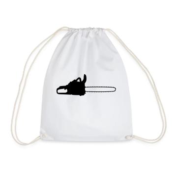 chainsaw_f1 - Sac de sport léger - blanc - Devant
