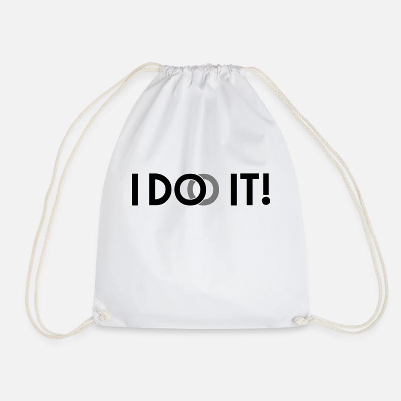 i do it - Turnbeutel - Weiß