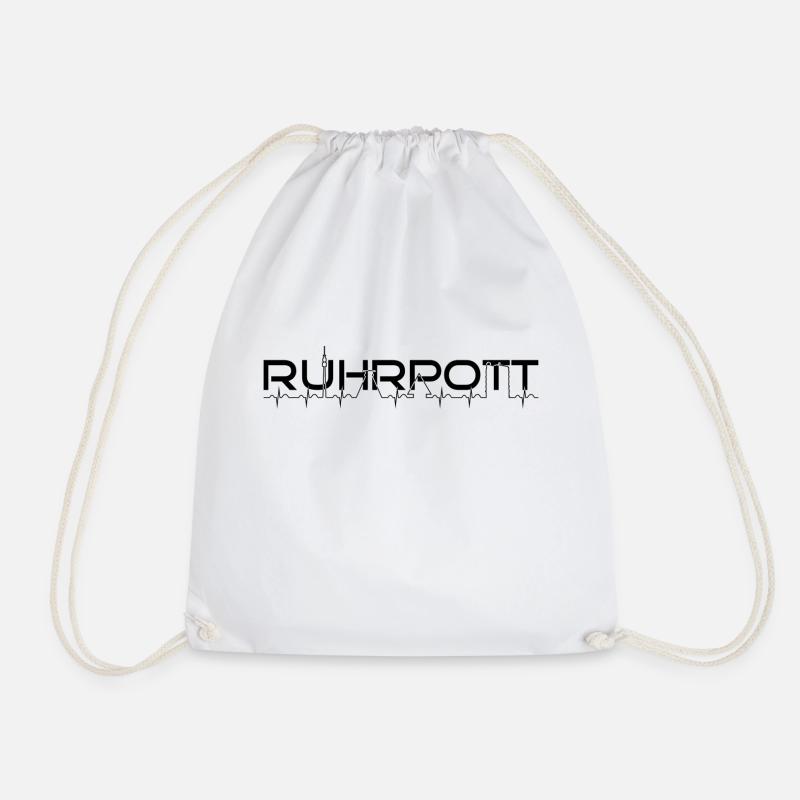 Ruhrpott - Turnbeutel - Weiß