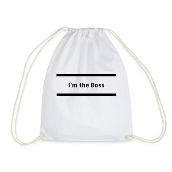je suis le chef - Sac de sport léger - blanc - Devant