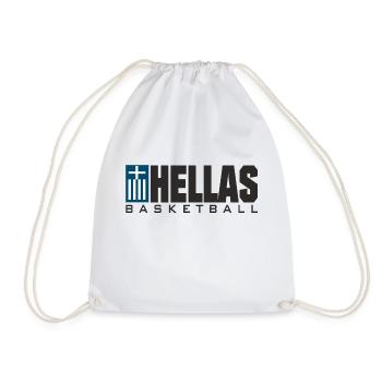 HELLAS Basketball - Turnbeutel - Weiß - Vorne