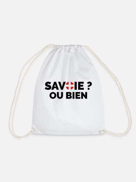 Savoie ou bien - Sac de sport léger - blanc