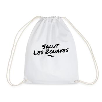 salut les zouaves - Sac de sport léger - blanc - Devant