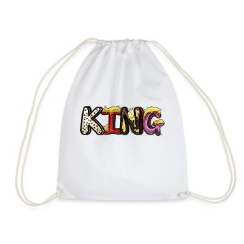 King: The Coronation - Drawstring Bag - white - Front