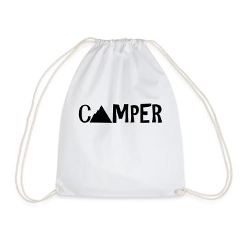 Campeur - Sac de sport léger - blanc - Devant