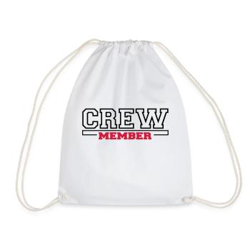 membre de l'équipage - Sac de sport léger - blanc - Devant