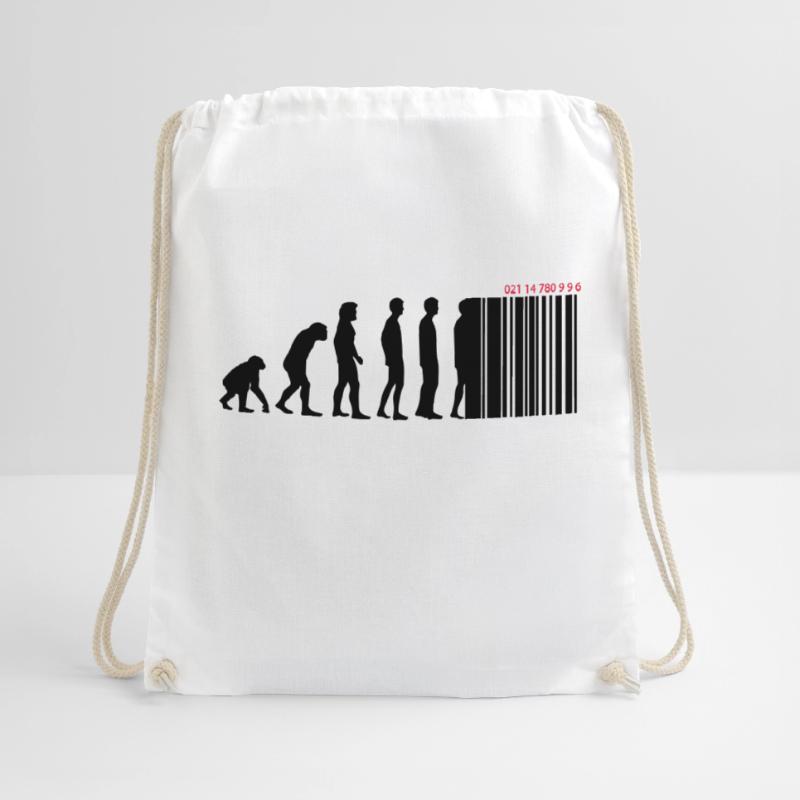 DARWIN - EVOLUTION SOCIETE - CODE BARRE Sac de sport léger