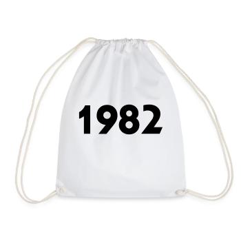 1982 - Drawstring Bag - white - Front