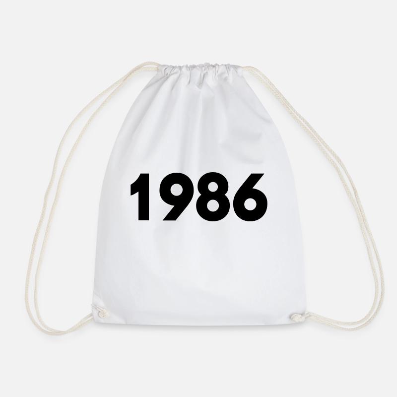 1986 - Drawstring Bag - white