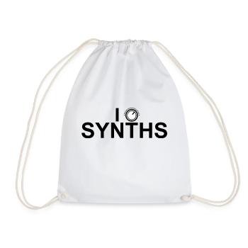 I Like Synths - Turnbeutel - Weiß - Vorne