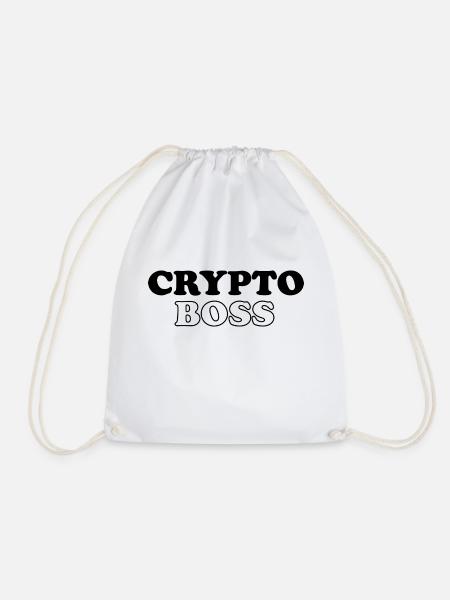 Crypto Bitcoin Trading - Turnbeutel - Weiß