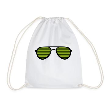 lunettes de soleil - Sac de sport léger - blanc - Devant