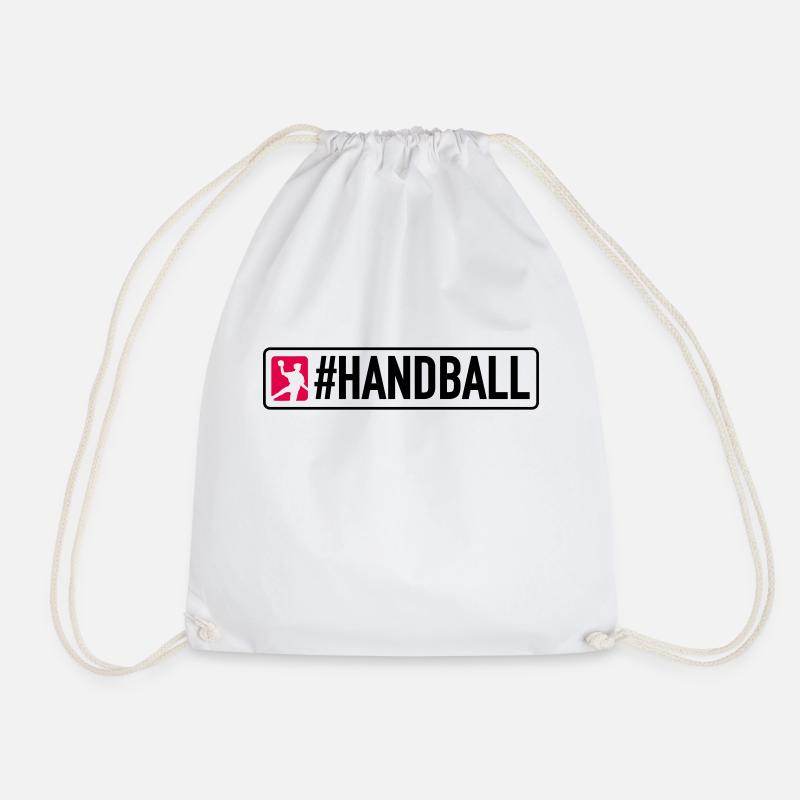 #HANDBALL - Turnbeutel - Weiß