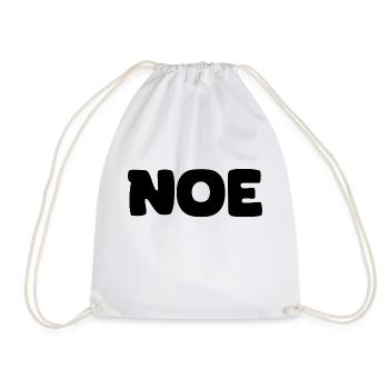 Nom - Noé - Sac de sport léger - blanc - Devant