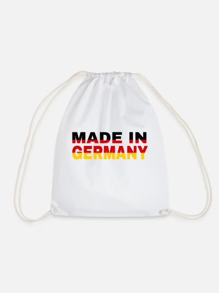 made in Germany - Turnbeutel - Weiß