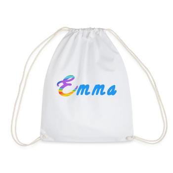 Emma - Turnbeutel - Weiß - Vorne