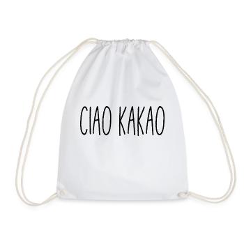 Funny Saying Picture Funny Humor Gift Idea - Drawstring Bag - white - Front