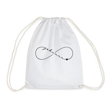 Johanna Name Infinitysymbol - Turnbeutel - Weiß - Vorne
