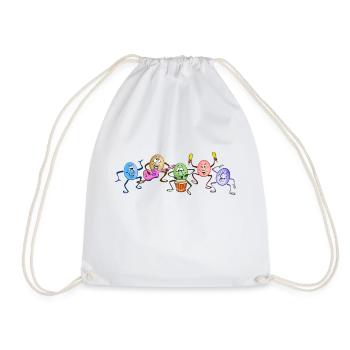 Manœuvres tortueuses - Sac de sport léger - blanc - Devant