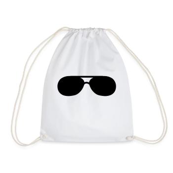 Sonnenbrille - Turnbeutel - Weiß - Vorne