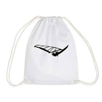 planche à voile - Sac de sport léger - blanc - Devant
