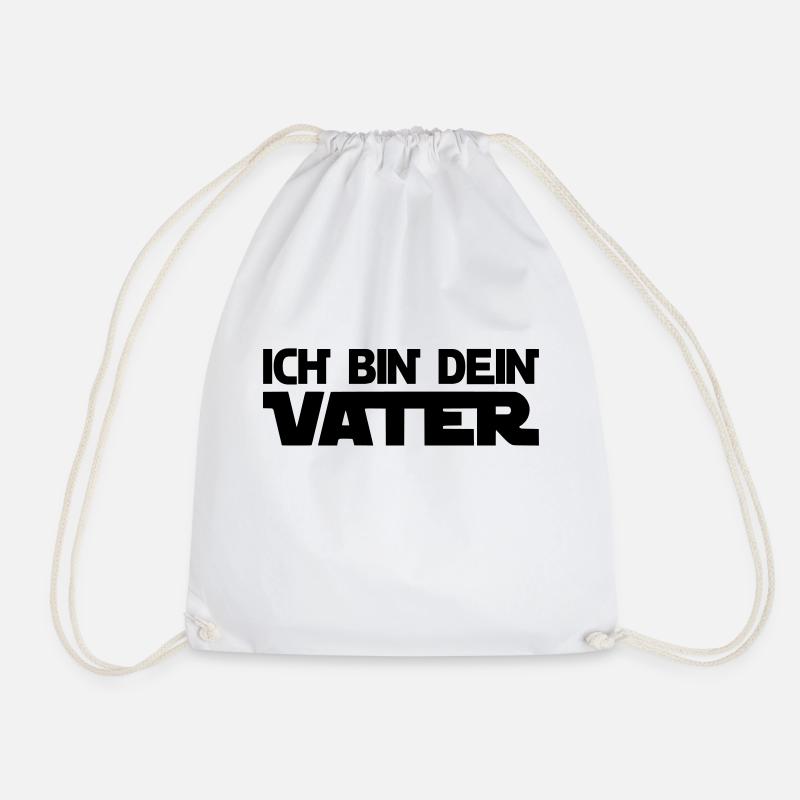 ICH BIN DEIN VATER - Turnbeutel - Weiß
