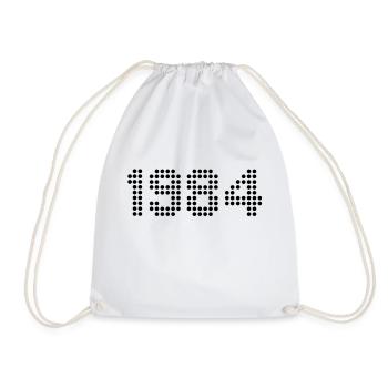 1984 - Turnbeutel - Weiß - Vorne