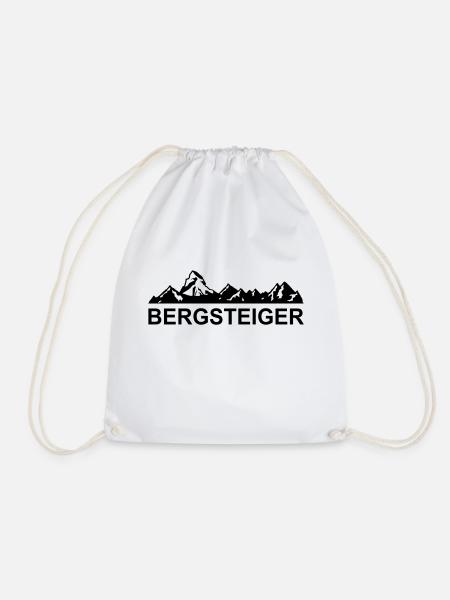 bergsteiger - Turnbeutel - Weiß